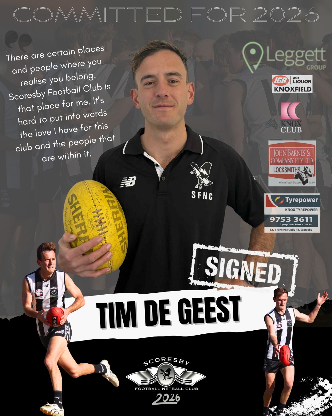 Great news our Captain Tim De Geest re-signs for 2026 - Scoresby ...